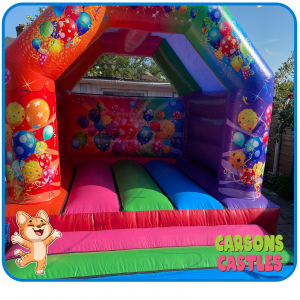 10x12 Multicoloured Bouncy Castle