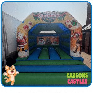 12.5x15.5 Merry Christmas Castle