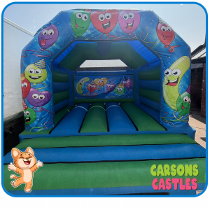 12.5x15.5ft Smiley Party Castle