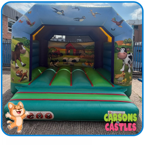 13x13 Farmyard Bouncy Castle