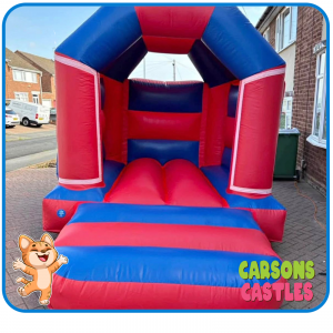8x10ft Blue and Red Castle