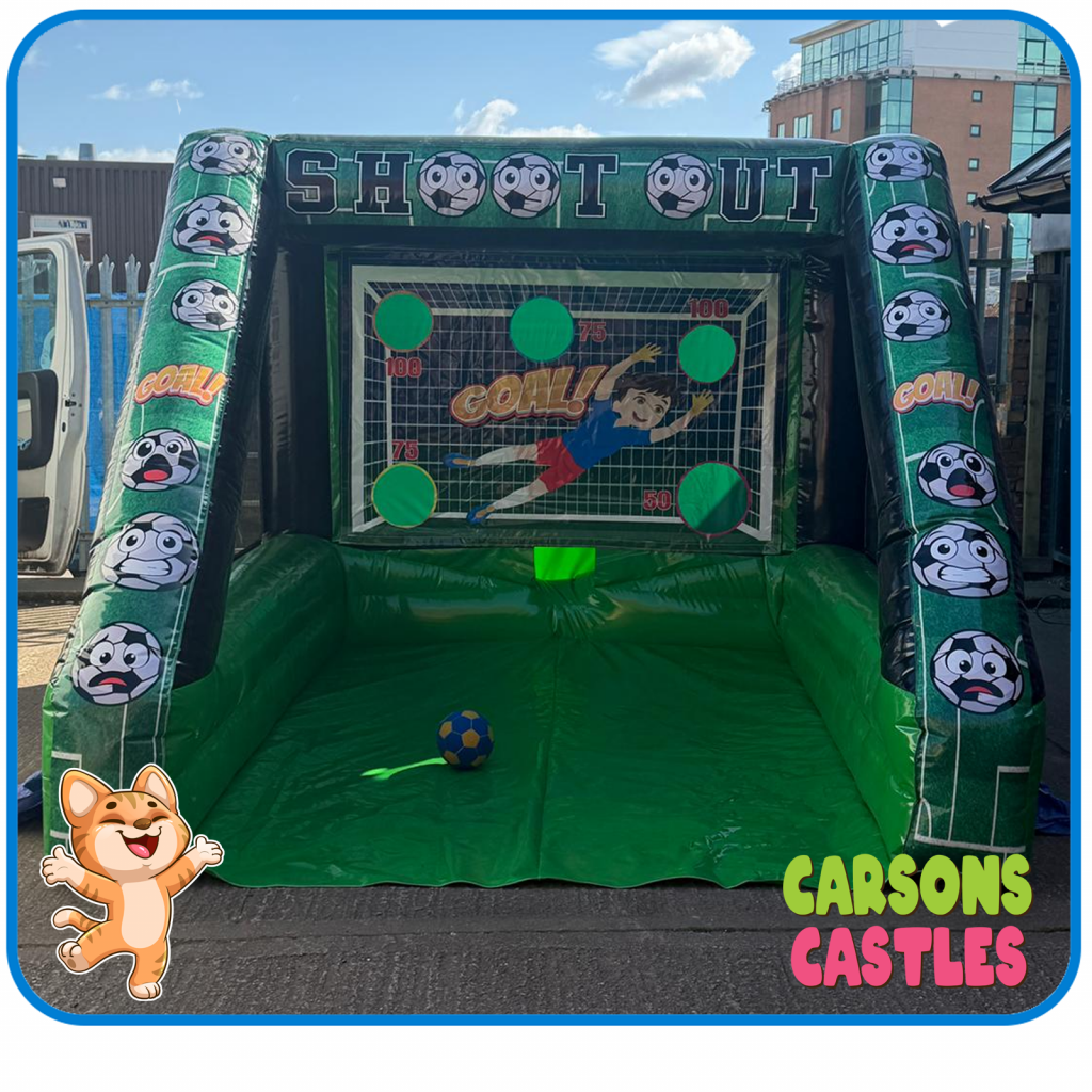 Carsonx Inflatable Penalty Shootout Hire (Ball Return) - Carsons Castles ...