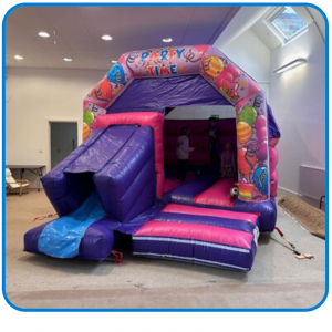 Part Time Inflatable Combi Slide Castle