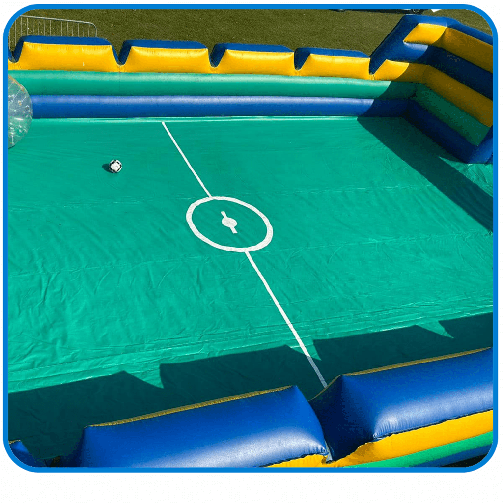 Inflatable Football Field Carsons Castles Bouncy Castle Hire Birmingham