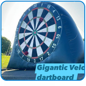 Inflatable Giant Velcro Football Dartsboard