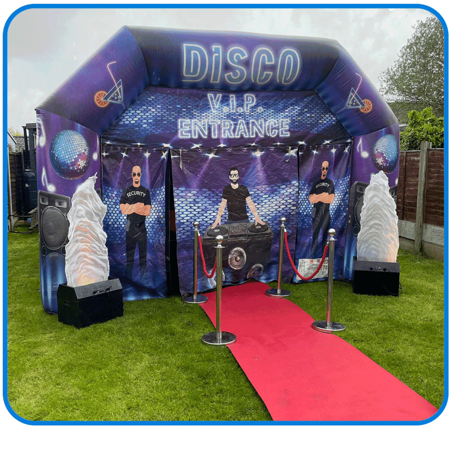 15x15ft Inflatable Nightclub Hire - Carsons Castles – Bouncy Castle Hire