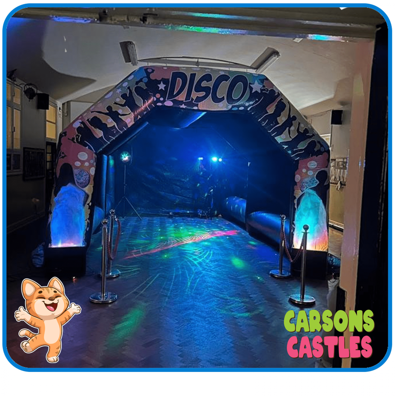 Carsonx Inflatable Nightclub Hire Birmingham - Carsons Castles